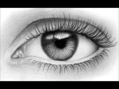 Como dibujar un ojo realista ( Fácil )