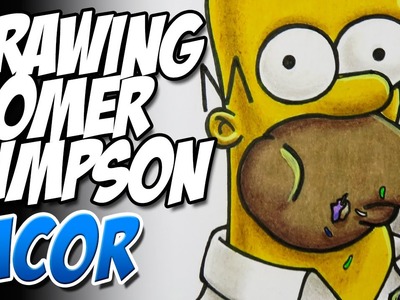 Dibujando a Homero Simpson