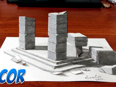 Dibujando un Altar de Roca en 3D