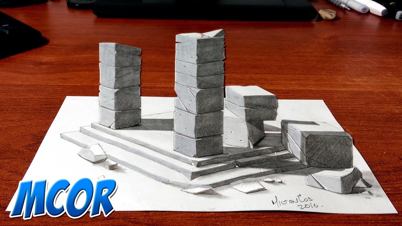 Dibujando un Altar de Roca en 3D