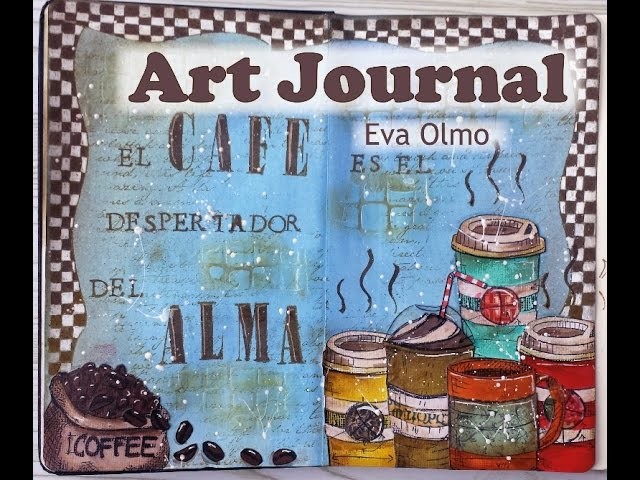 Art journal: "Café"