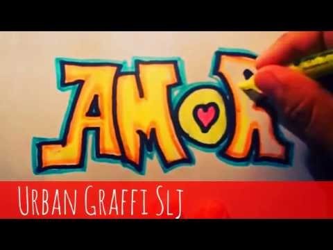 Como dibujar graffitis de amor como hacer un graffiti de amor arte antiestres