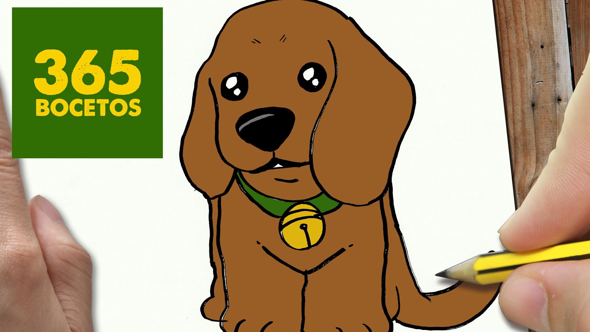 COMO DIBUJAR UN PERRO COCKER PASO A PASO: Os enseñamos a dibujar un perro fácil para niños