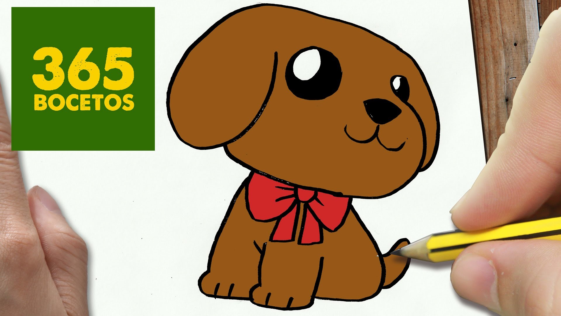 COMO DIBUJAR UN PERRO KAWAII PASO A PASO: Os enseñamos a dibujar un perro fácil para niños