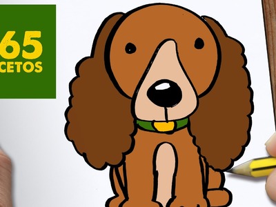 COMO DIBUJAR UN PERRO PASO A PASO: Os enseñamos a dibujar un perro fácil para niños