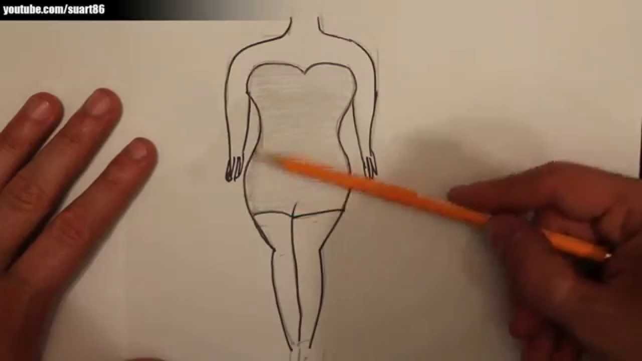 Como dibujar un vestido de noche