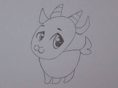 Cómo dibujar una cabra