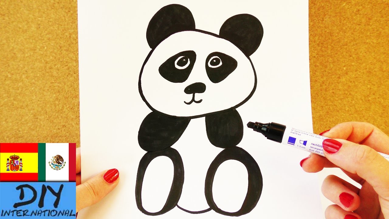 Tutorial | Cómo dibujar un oso panda