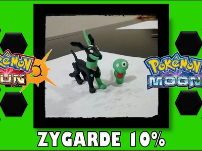 Cómo hacer a Zygarde 10% - Tutorial Plastilina | Clay - Pokémon