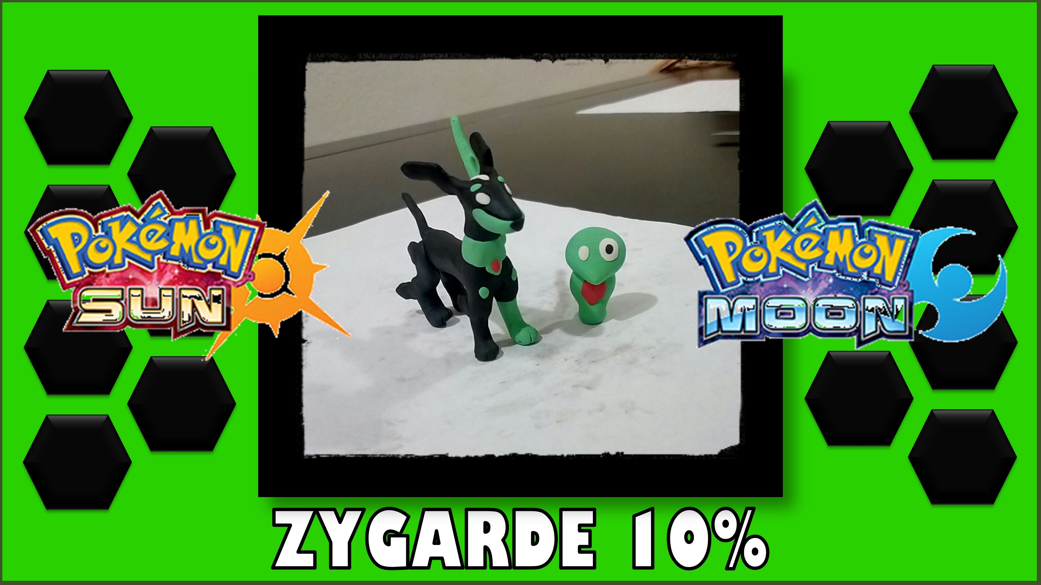 Cómo hacer a Zygarde 10% - Tutorial Plastilina | Clay - Pokémon