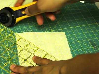 Como hacer un cuadrado de patchwork- Estrella de Amistad Block#4