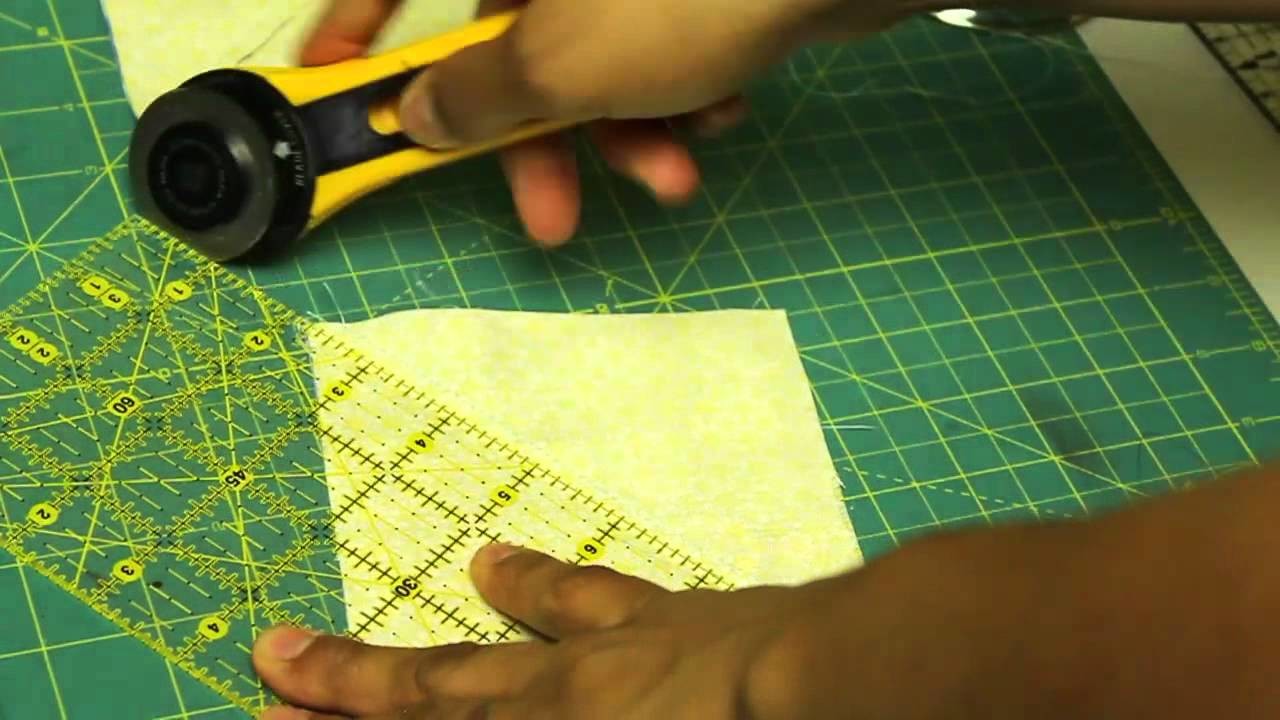 Como hacer un cuadrado de patchwork- Estrella de Amistad Block#4