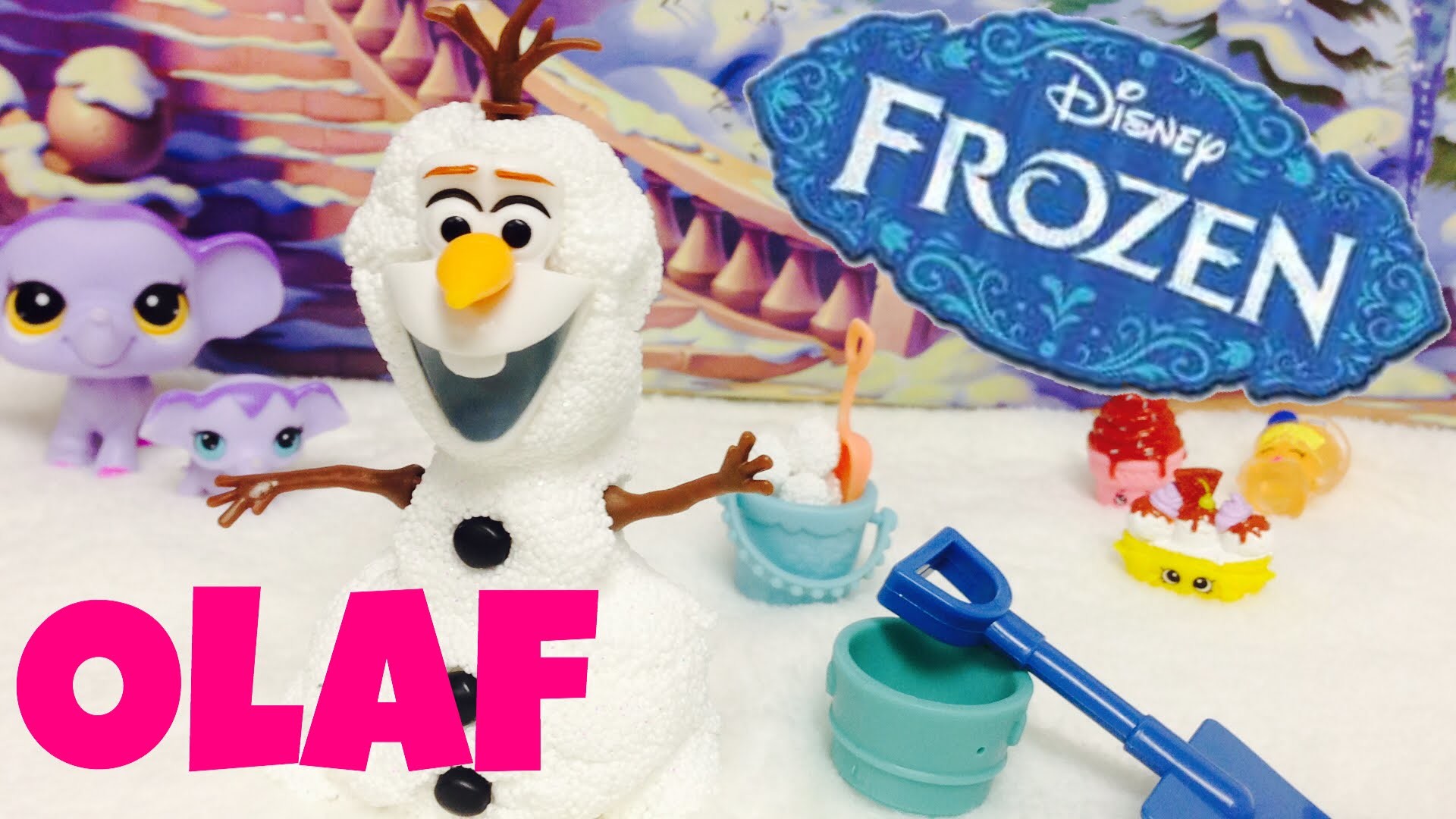 Disney FROZEN,juguetes en español,como hacer OLAF