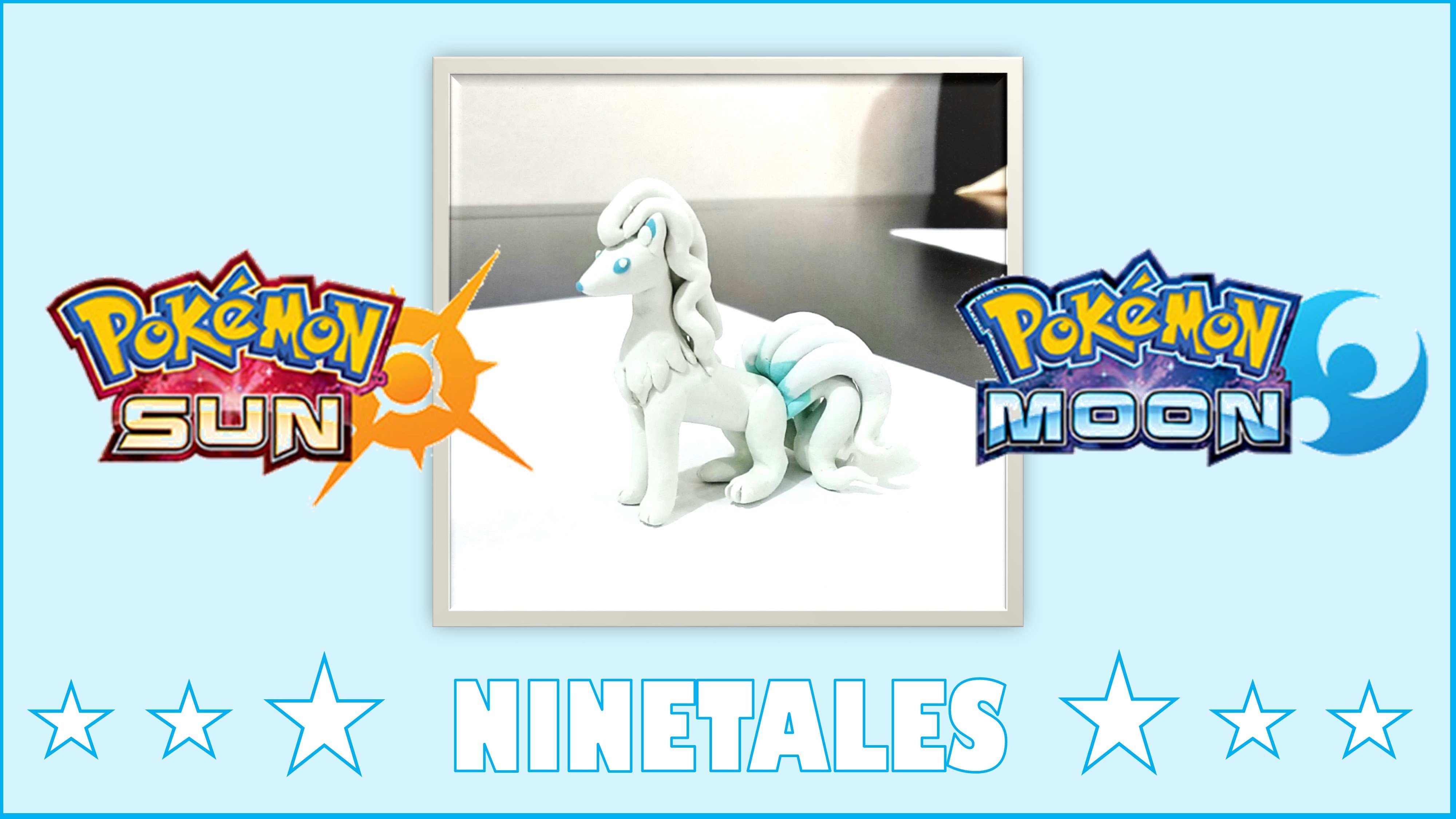 Ninetales (Forma Alola) - Tutorial Plastilina | Clay - Pokemon