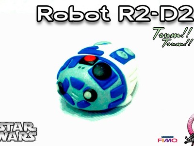 Robot R2-D2 | Polymer Clay | Tsum Tsum | Tutorial