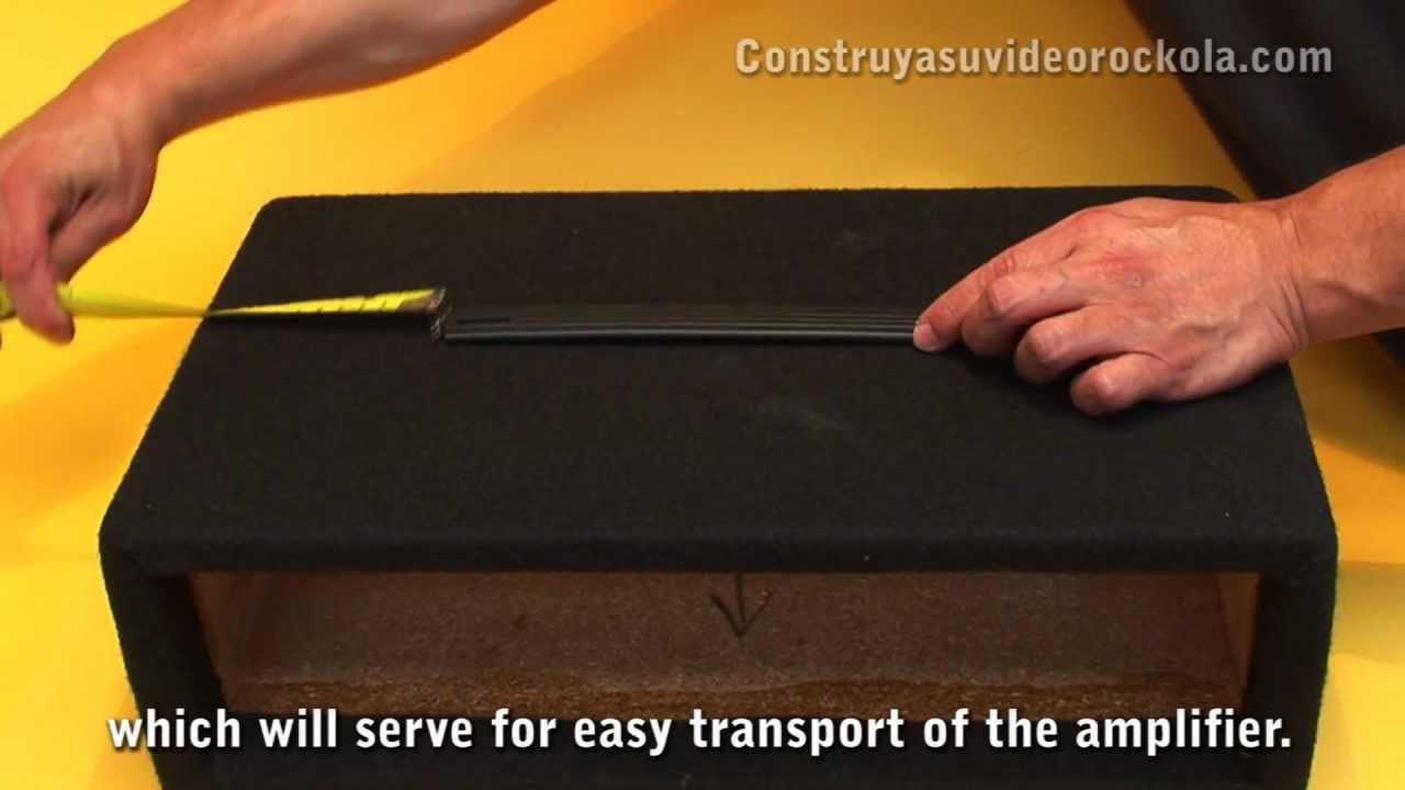 Como hacer una caja o gabinete para su amplificador