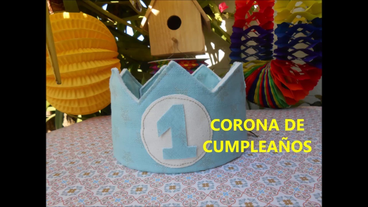 CORONA DE CUMPLEAÑOS- CROWN BIRTHDAY