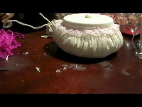 Como decorar un tortillero de unicel