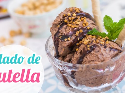 Helado de Nutella | Súper cremoso y sin máquina heladera | Quiero Cupcakes!