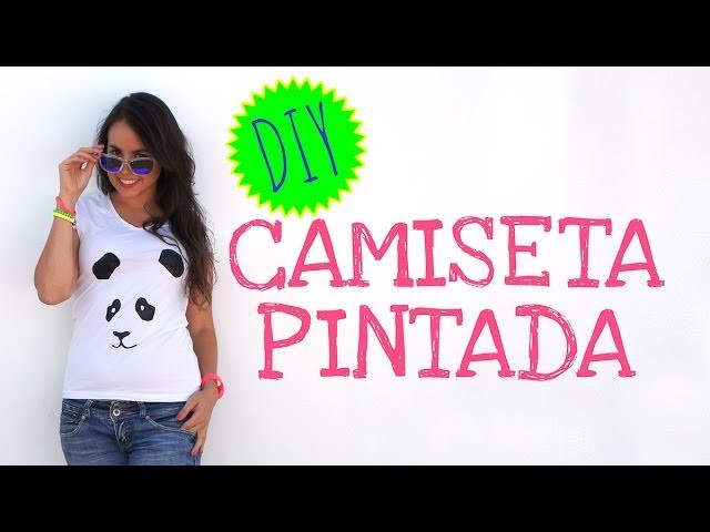 Cómo pintar una camiseta paso a paso - Panda