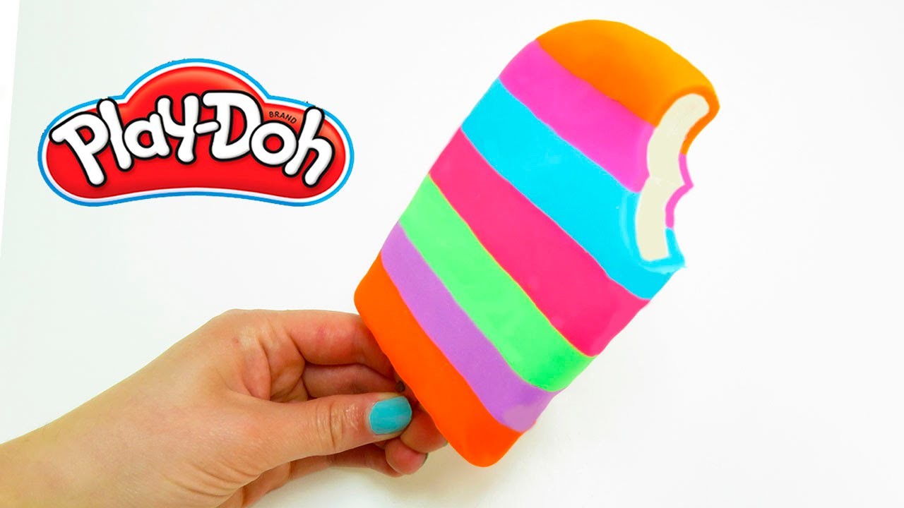 Helados de Plastilina Play-Doh Popsicles Play Doh en Español