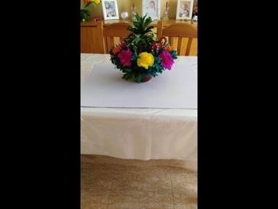 Claveles de papel crepe!