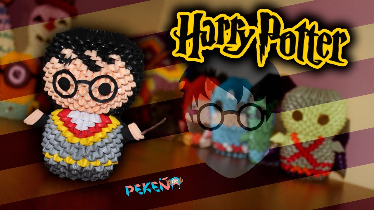 Harry Potter 3D Origami | Pekeño ♥