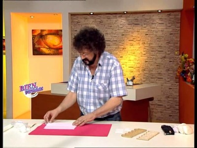 Jorge Rubicce - Bienvenidas TV - Modela en porcelana fría el volado del moisés