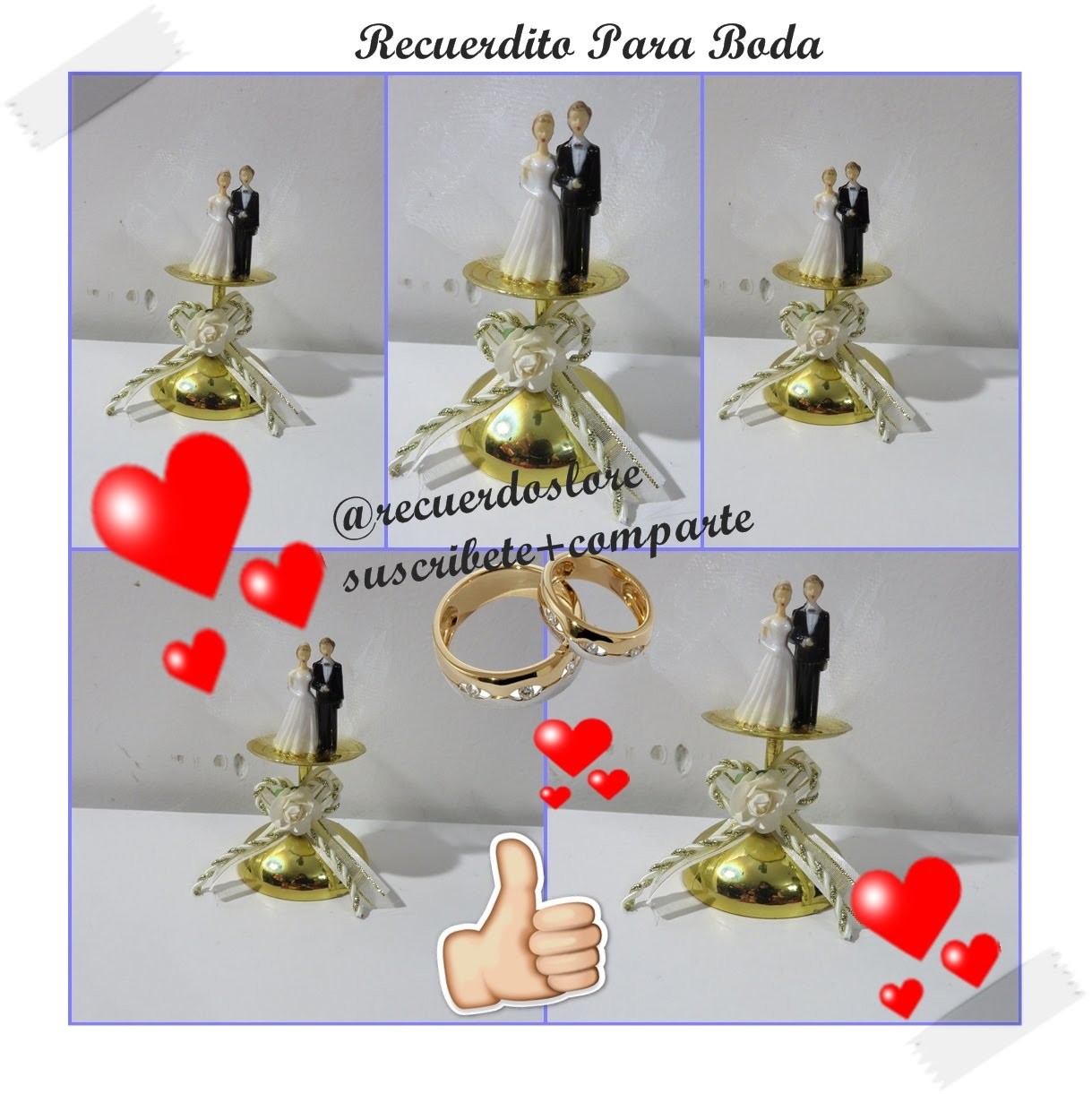 Recuerdito Para  Boda