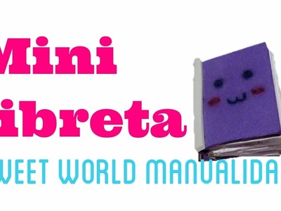 Como hacer una mini libreta