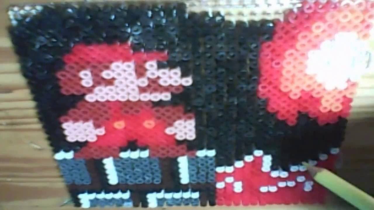 Hama Bead de Mario 8bits (Super Mario Bros)