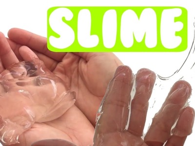 Slime Cristal | Hacer Slime con 2 Ingredientes  | DIY