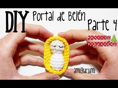 DIY Portal de Belén Parte 4 Niño Jesús amigurumi crochet.ganchillo (tutorial)