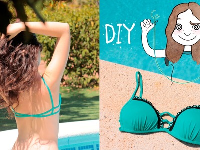 DIY Renueva tu bikini con tiras en la espalda I Diypnotizada