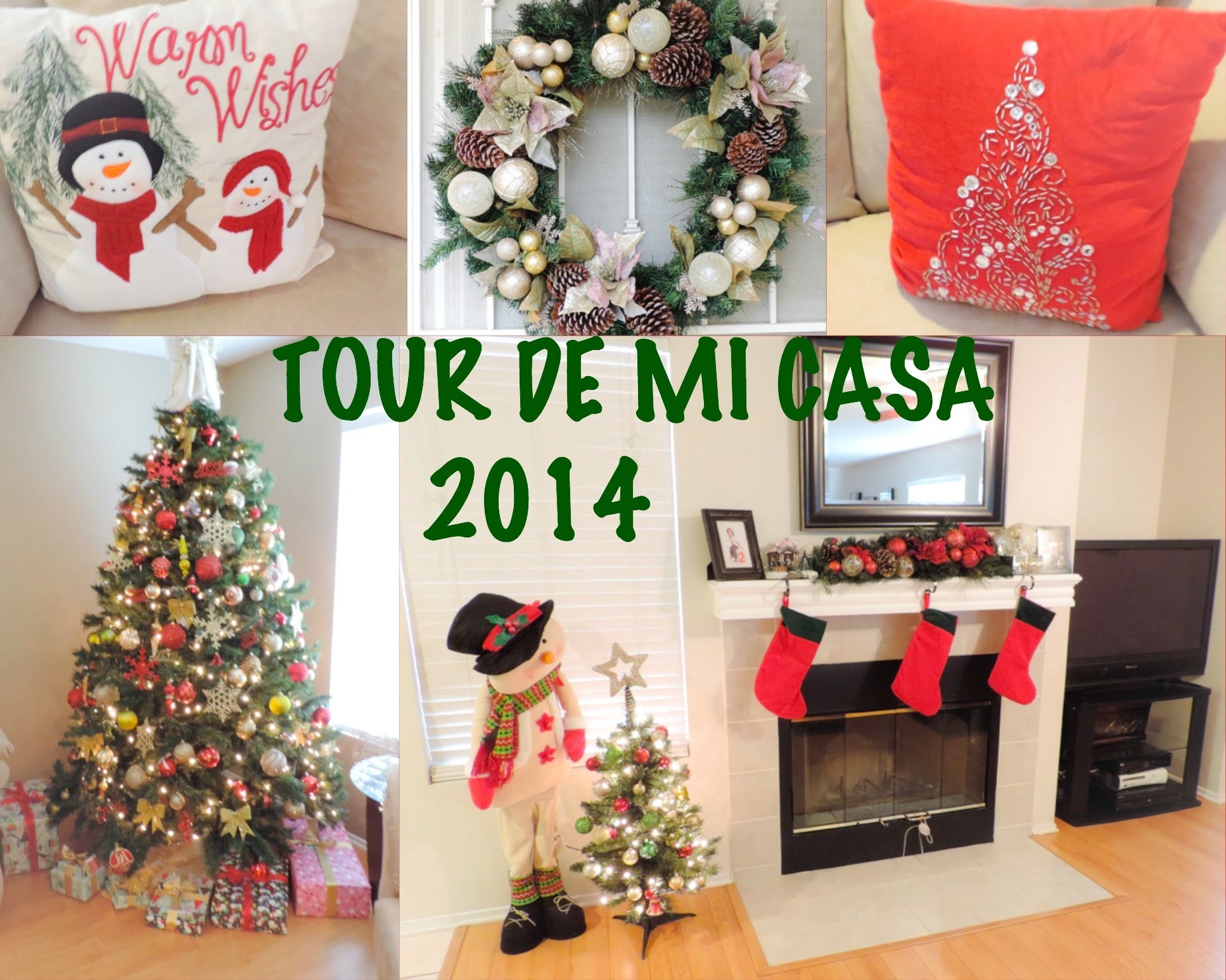 Tour de Mi Casa Y ideas de Decoracion para Navidad