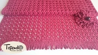 Chal de ganchillo - Crochet Shawl