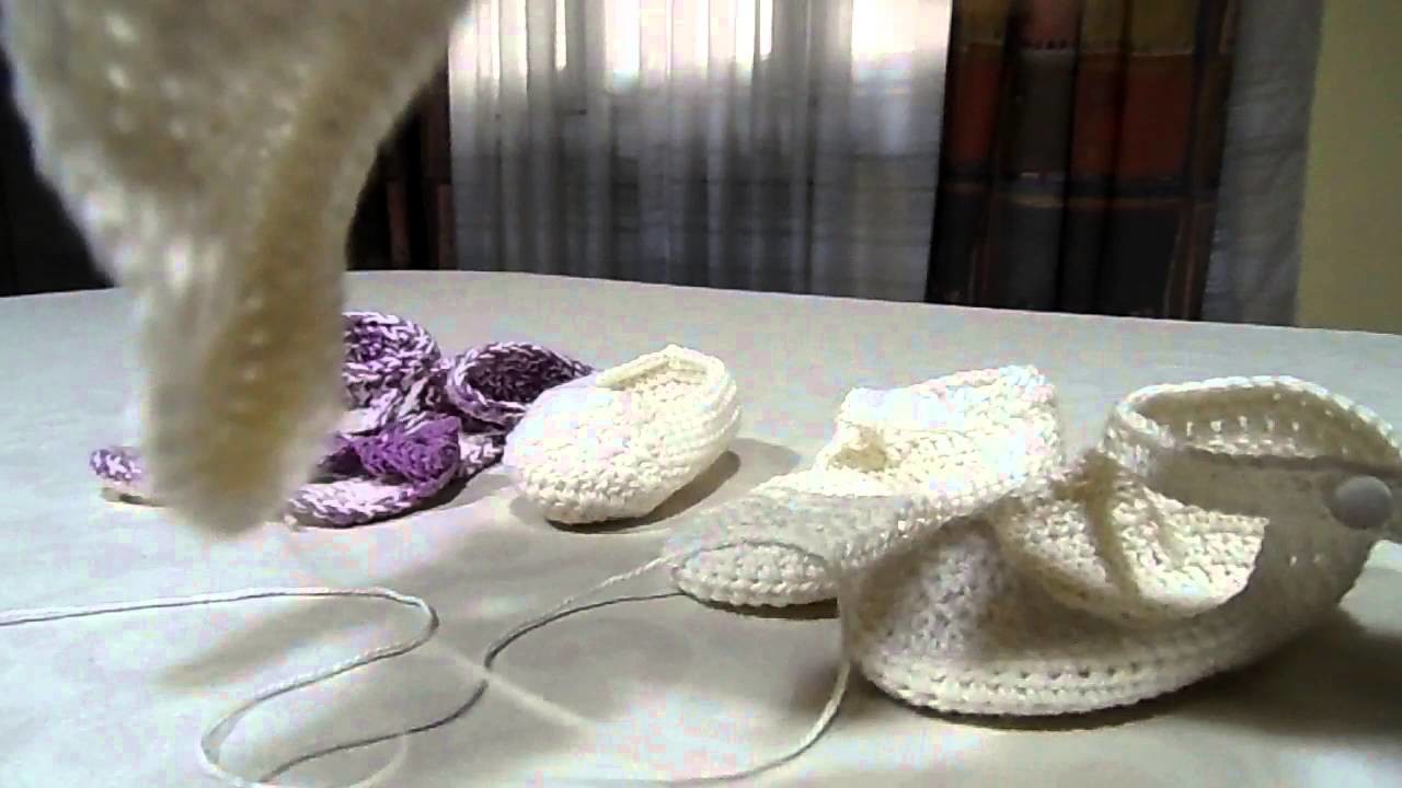 DIY escarpines a crochet  para principiantes parte 2