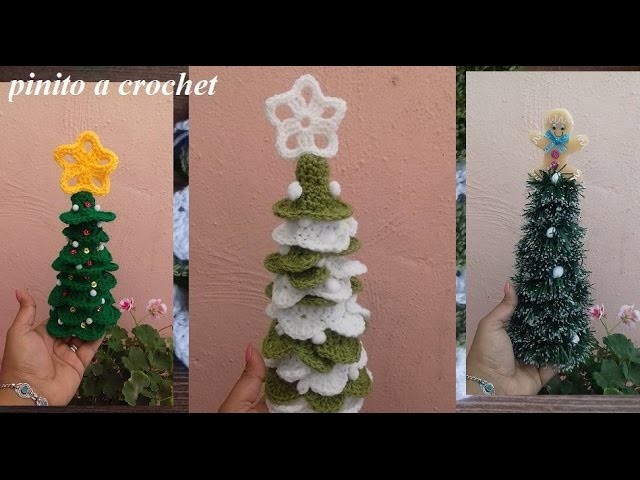 Pinito navideño a crochet ( buscando mi espíritu navideño)