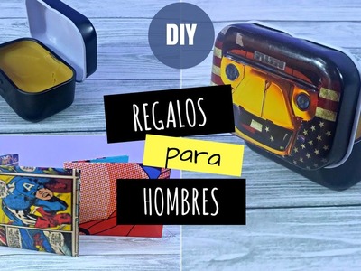 REGALOS PARA HOMBRES DIY | REGALOS DE NAVIDAD HECHOS A MANO