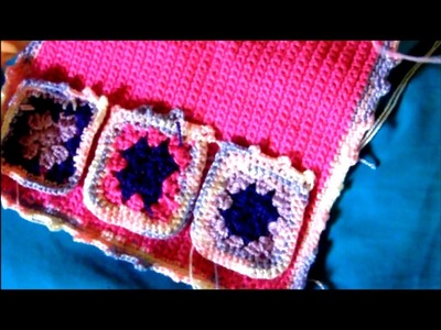 Tutorial de organizador para cuarto de niña en crochet, Video 1 de 3