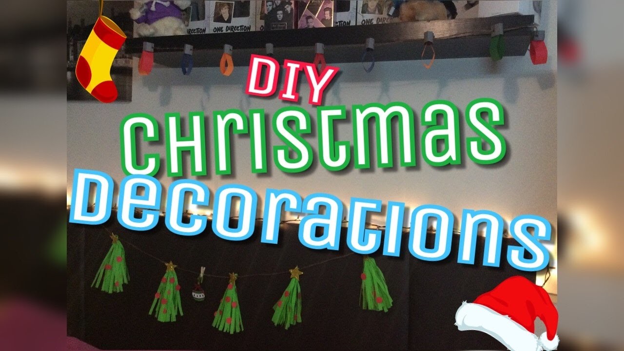 2 DIY's Room Decor for Christmas | Ideas de decoración navideña | SofyTips