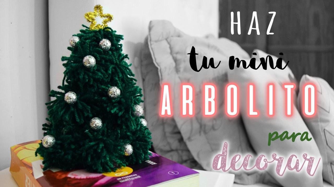 DIY Arbolito de Navidad para decorar