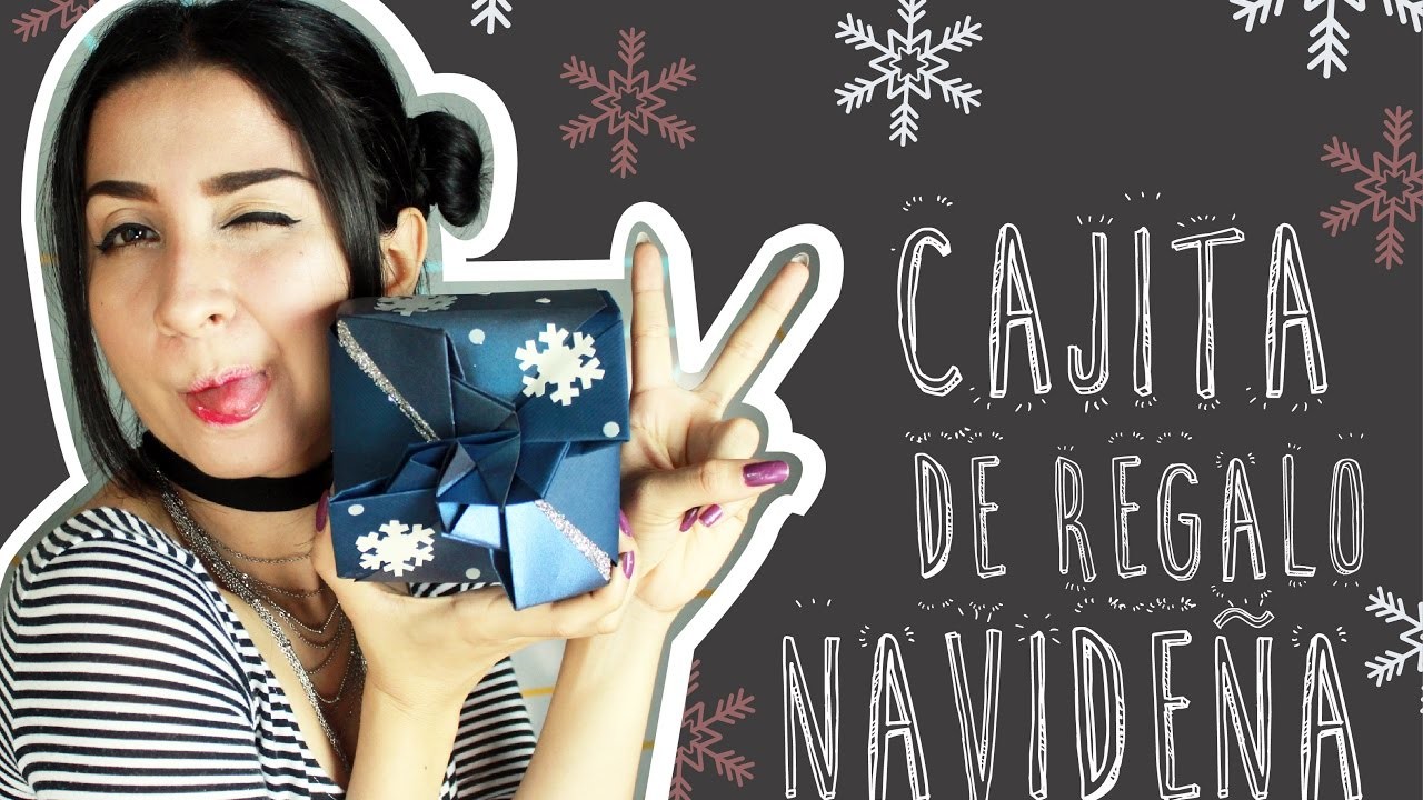 DIY: CAJITA DE REGALO (NAVIDEÑA)