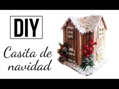 DIY ❄ Casita de navidad ❄ NAVIDAD