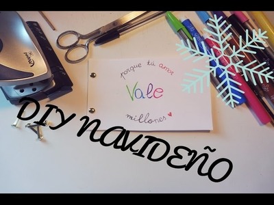 DIY NAVIDAD. Regalo hecho a mano para estas navidades! ❆❆❆