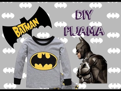 DIY Pijama de Batman