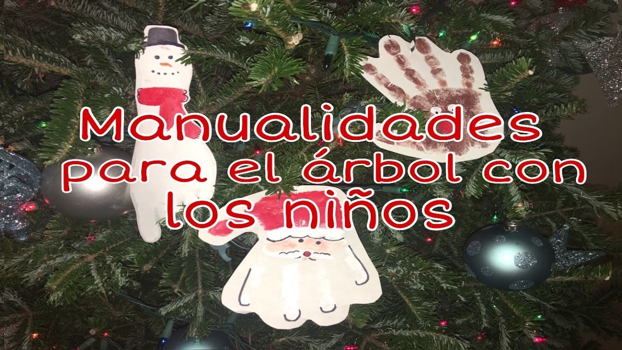 Manualidades para el Árbol de Navidad con los Niños