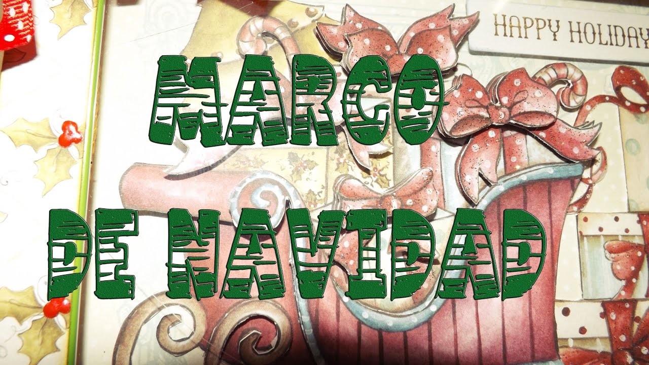 Marco navideño - Decoraciones DIY || La Casita de Gominolas