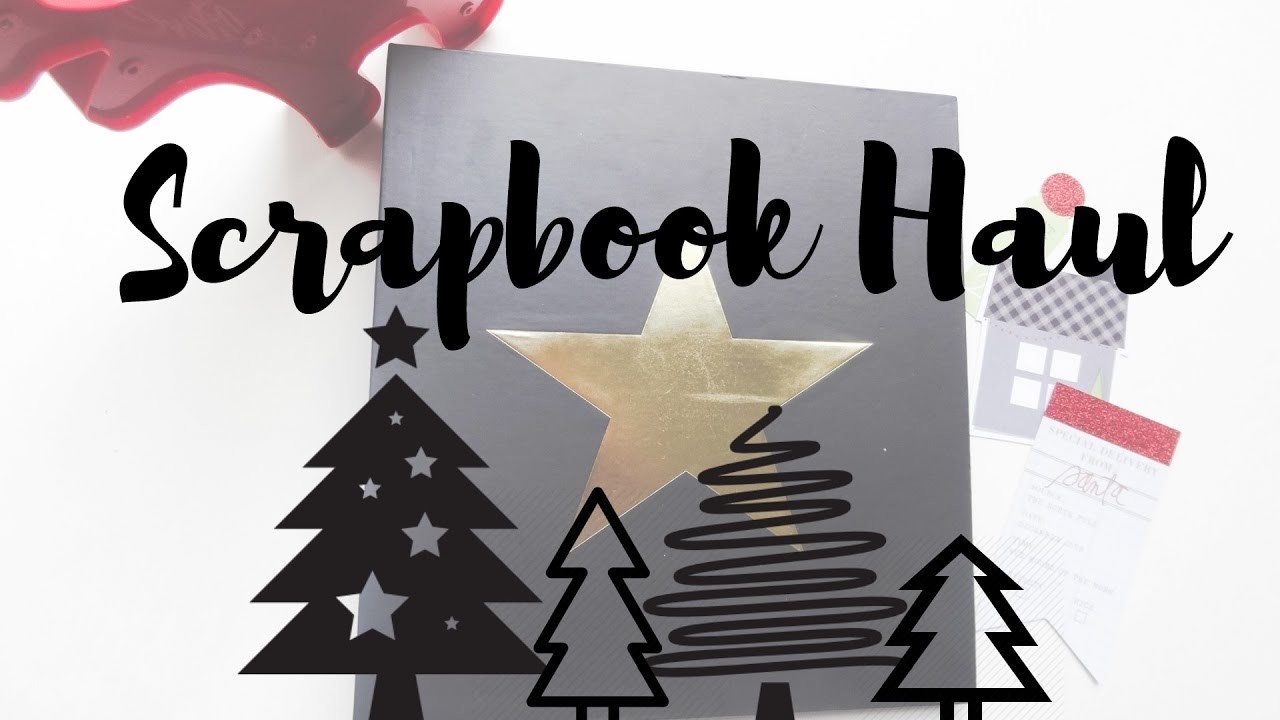 Scrapbook Haul!!! Navidad [ Compras Acumuladas ] Target, Michaels, Tuesday Morning. 