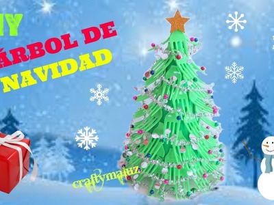 ♥ÁRBOL DE NAVIDAD casero Decoraciones navideñas | DIY Fork Christmas tree